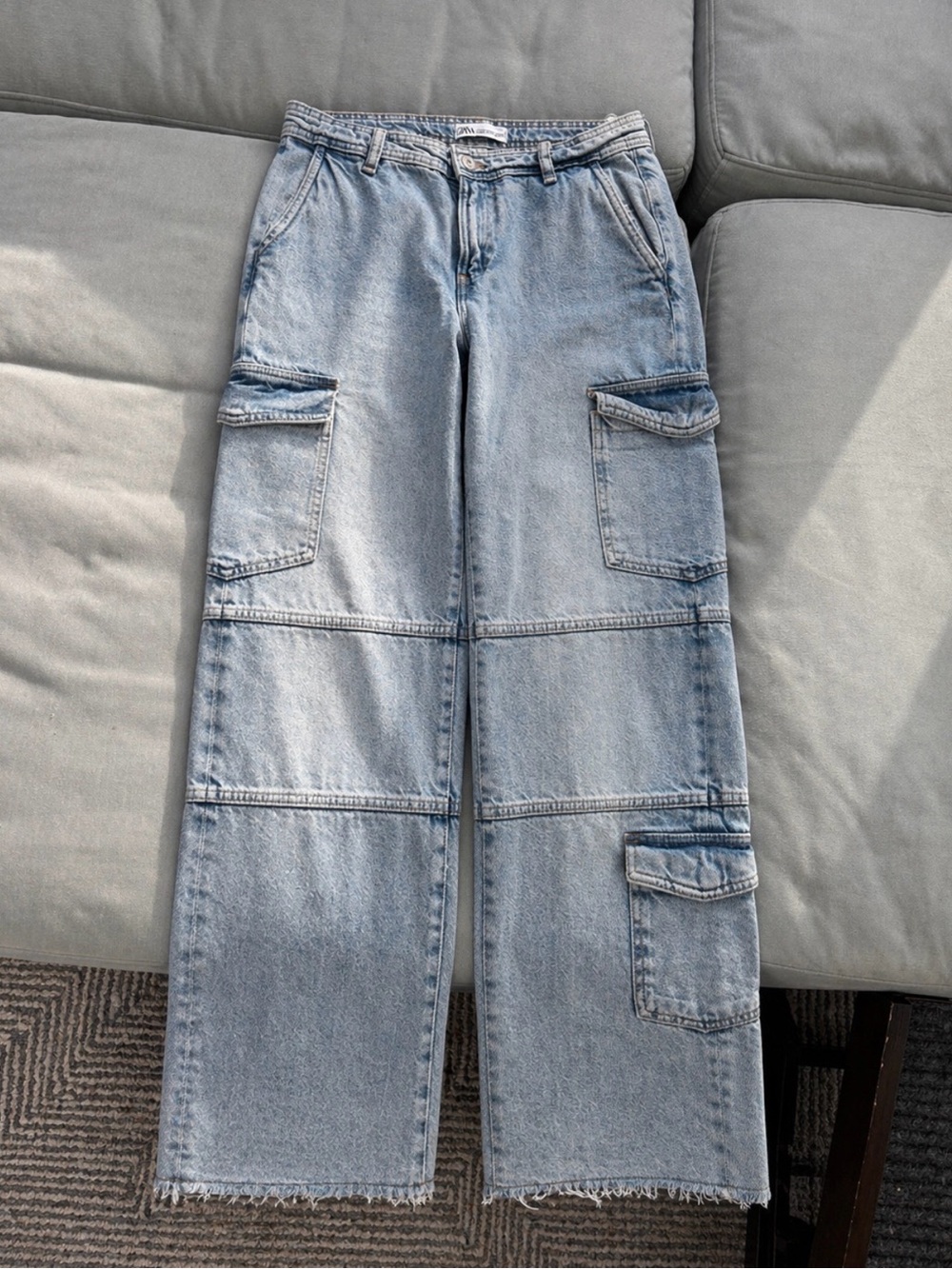 Zara Light Blue Denim Jeans